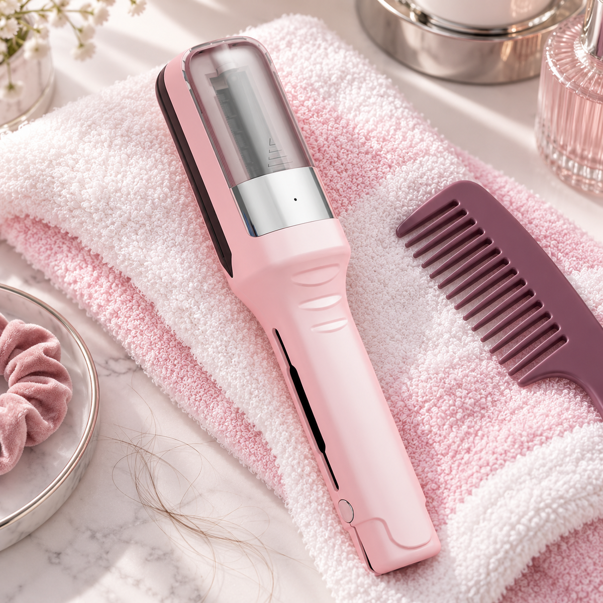 Trim the split ends. Keep the length.