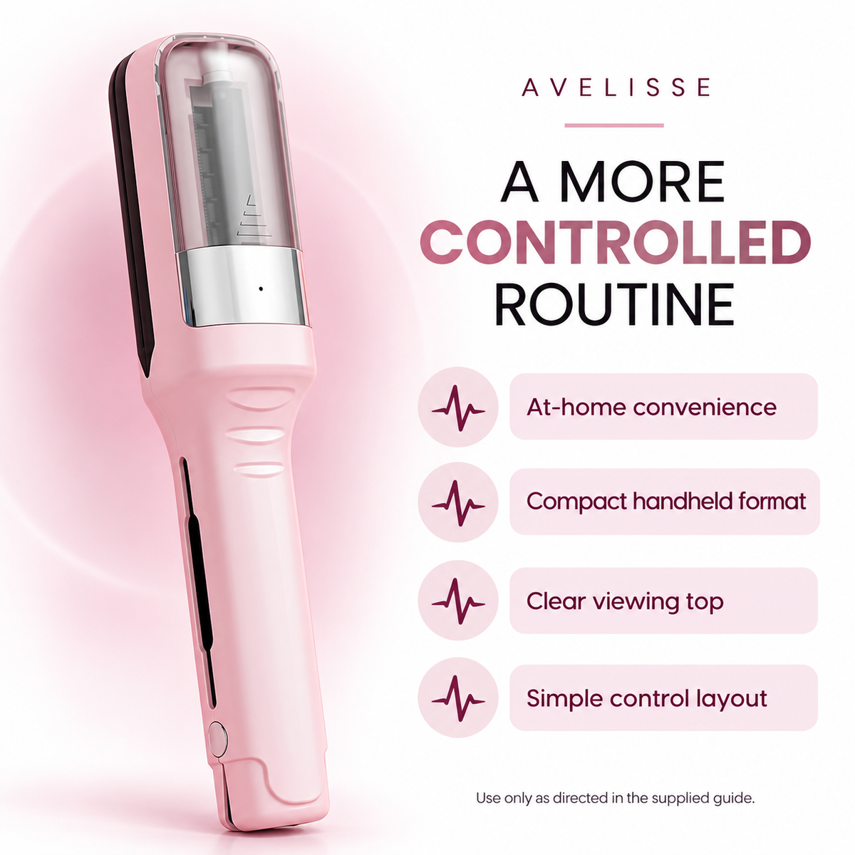 A more controlled routine — clear viewing top and simple controls